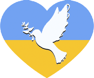 NO WAR! WE STAND WITH UKRAINE!